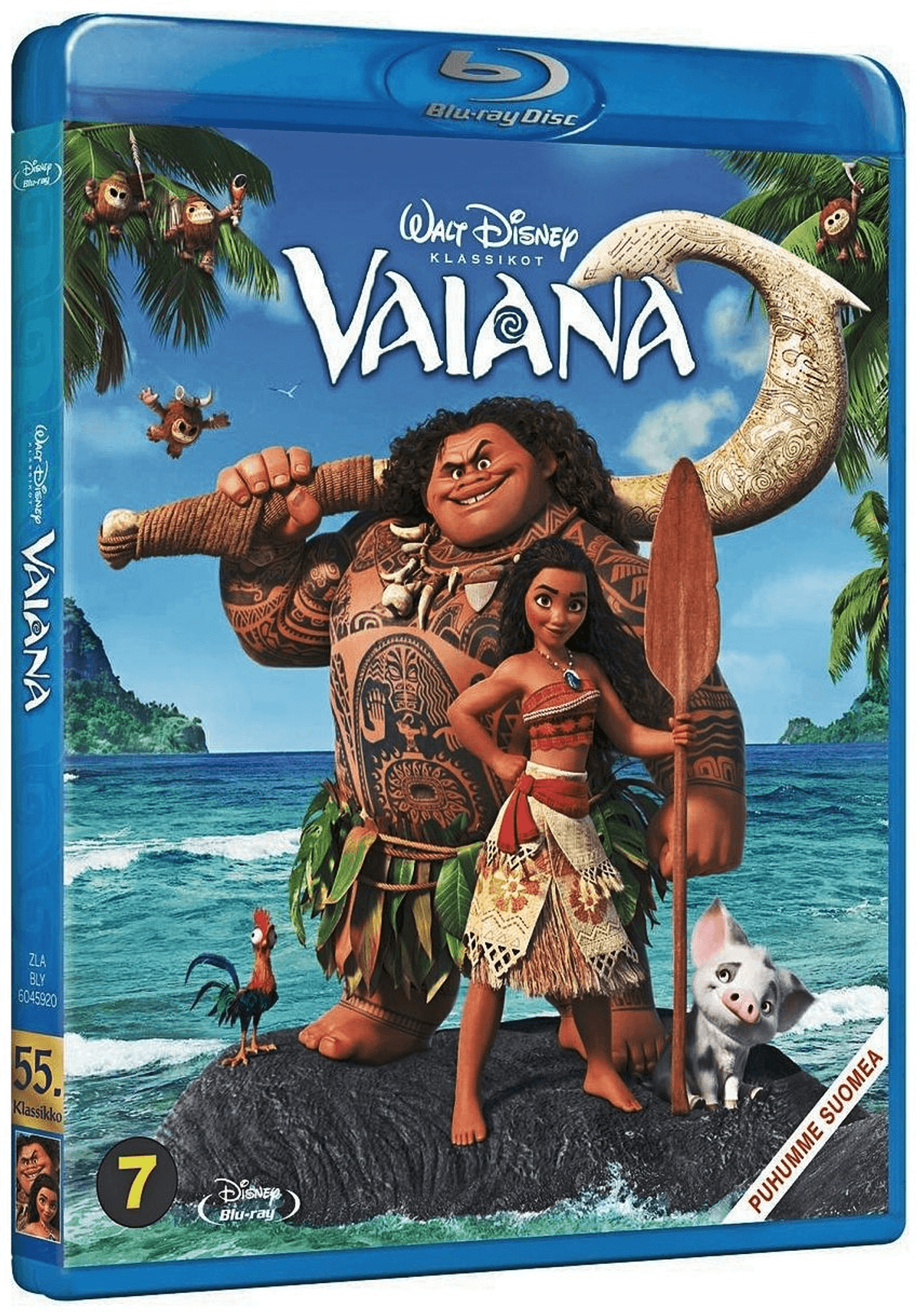 Vaiana Blu Ray Prisma Verkkokauppa