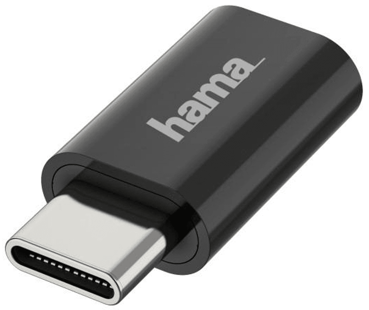 Hama USB Adapteri USB C Uros Micro USB Naaras OTG USB 2 0 480