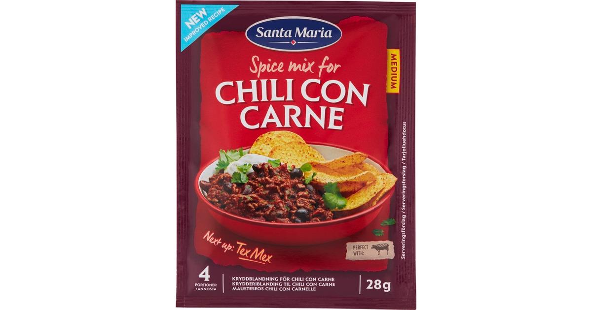 Santa Maria Chili Con Carne Spice Mix Mausteseos G S Kaupat Ruoan