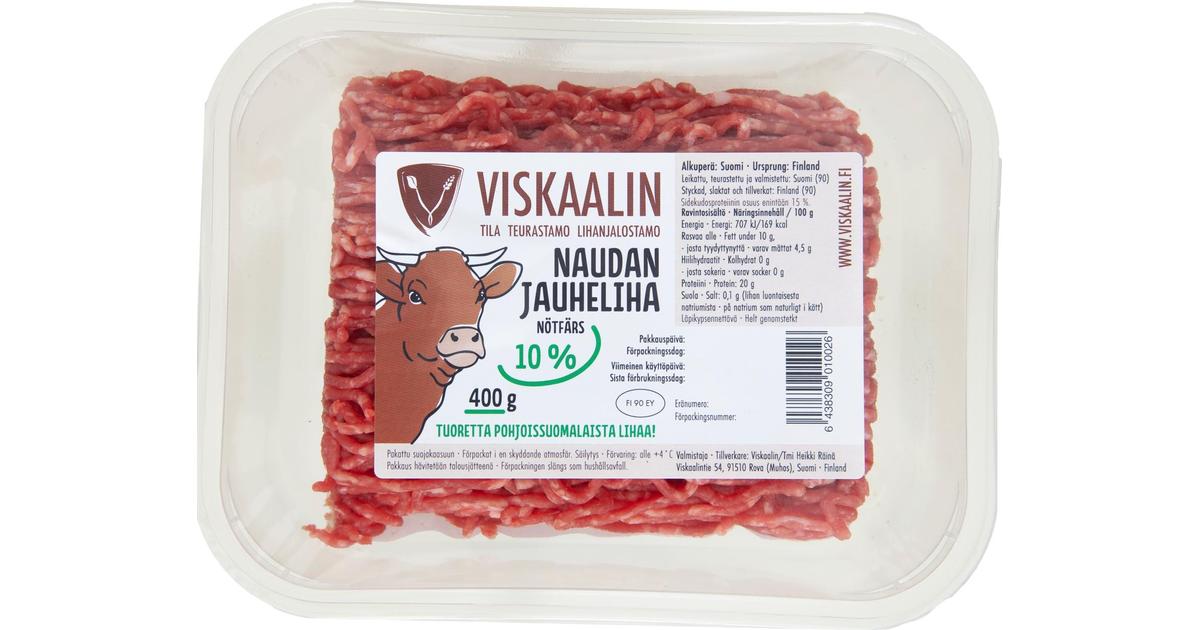 Viskaalin Nauta Jauheliha 10 400 G S Kaupat Ruoan Verkkokauppa