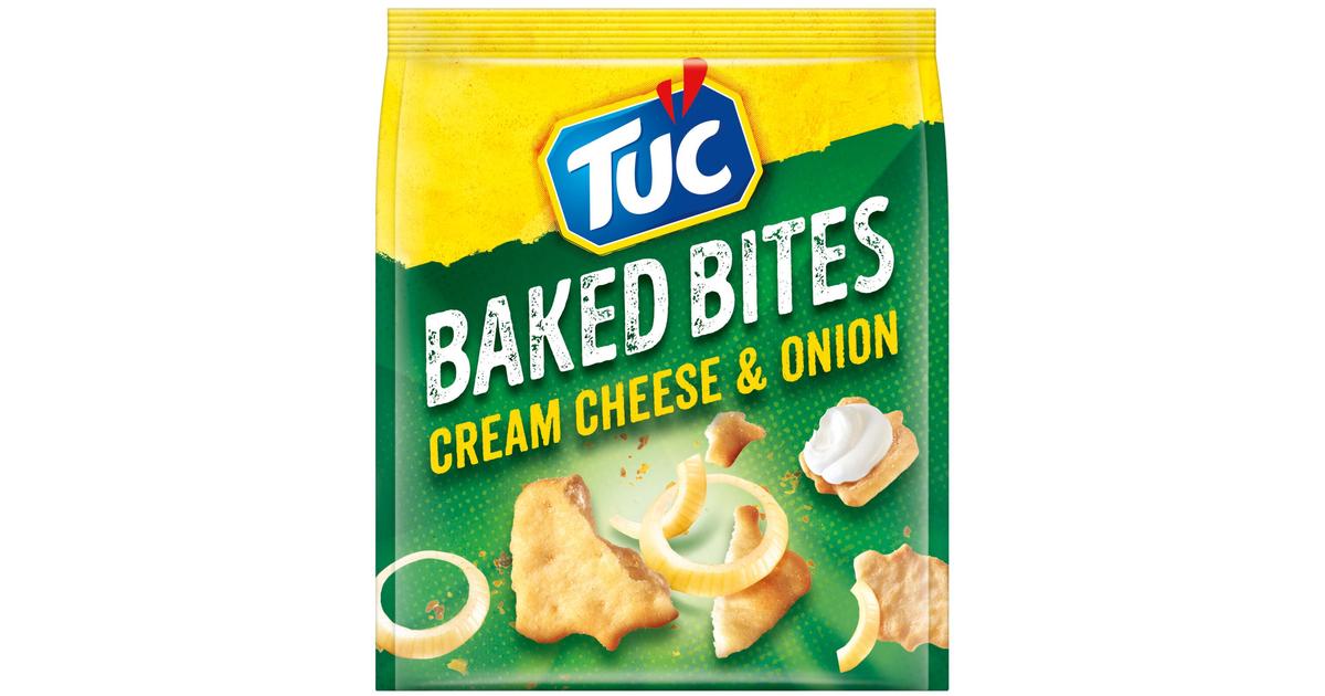 Tuc Baked Bites Cream Cheese Onion Suolakeksi G S Kaupat Ruoan