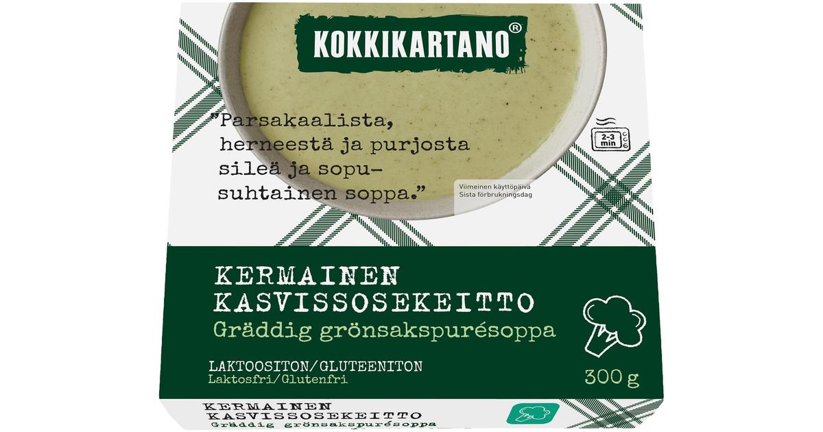 Kokkikartano Kermainen Kasvissosekeitto 300g S Kaupat Ruoan Verkkokauppa