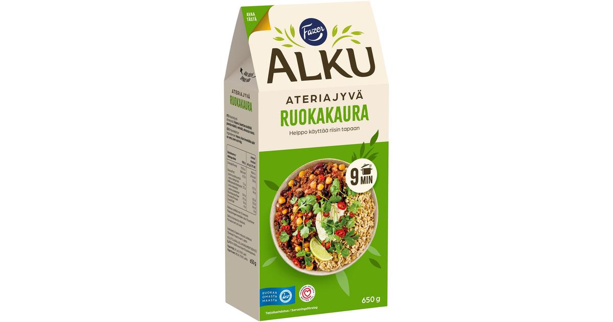 Fazer Alku Ruokakaura ateriajyvä 650 g S kaupat ruoan verkkokauppa