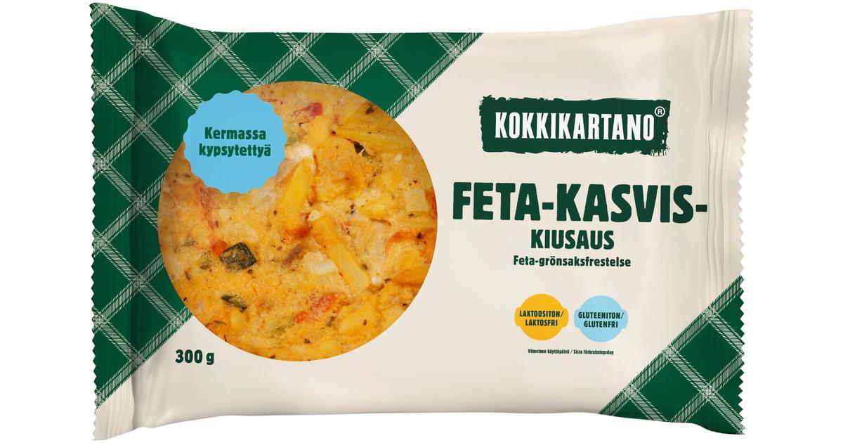 Kokkikartano Feta Kasviskiusaus 300g S Kaupat Ruoan Verkkokauppa