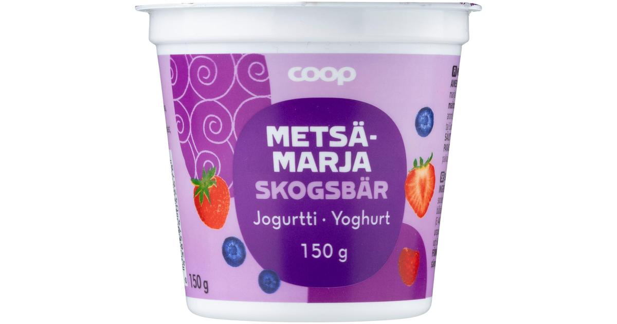 Coop Mets Marjajogurtti G S Kaupat Ruoan Verkkokauppa