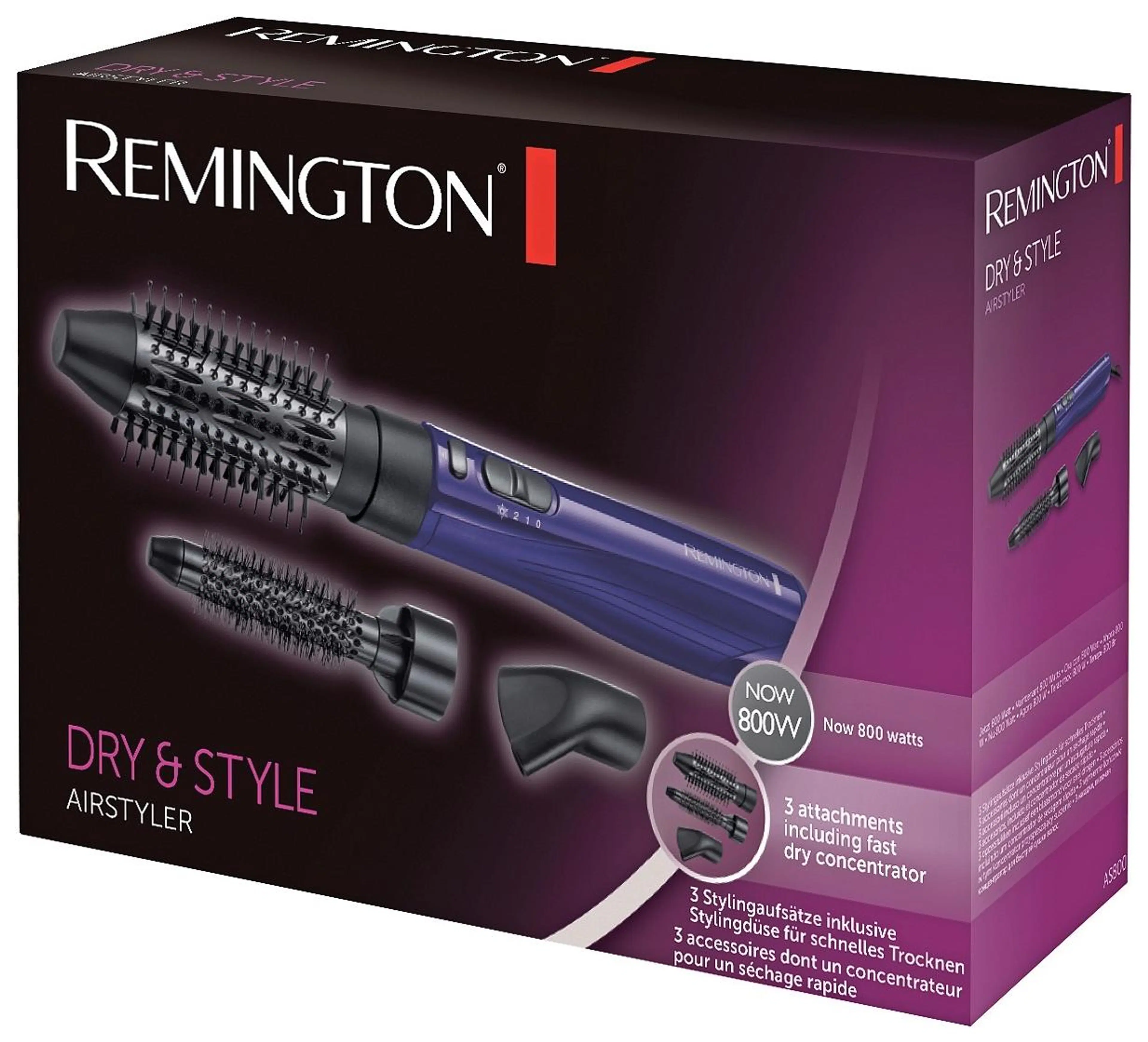 Remington Ilmakiharrin As Dry Style Sokos Verkkokauppa