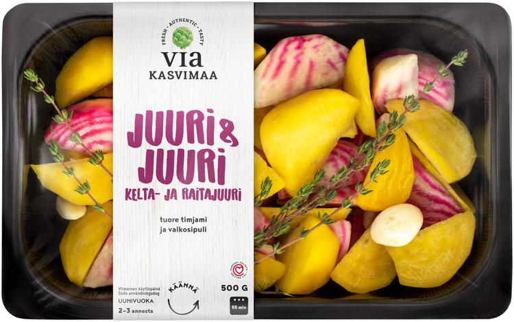 Via Kasvimaa Juuri Ja Juuri Kelta Ja Raitajuuri 500 G S Kaupat Ruoan