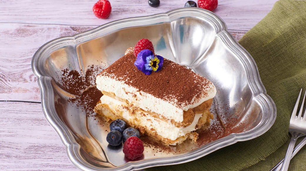 Tiramisu caramel