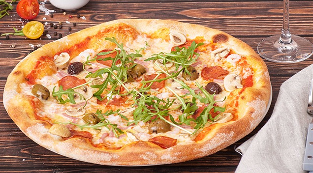 Herkullinen ja mukava pizzeria