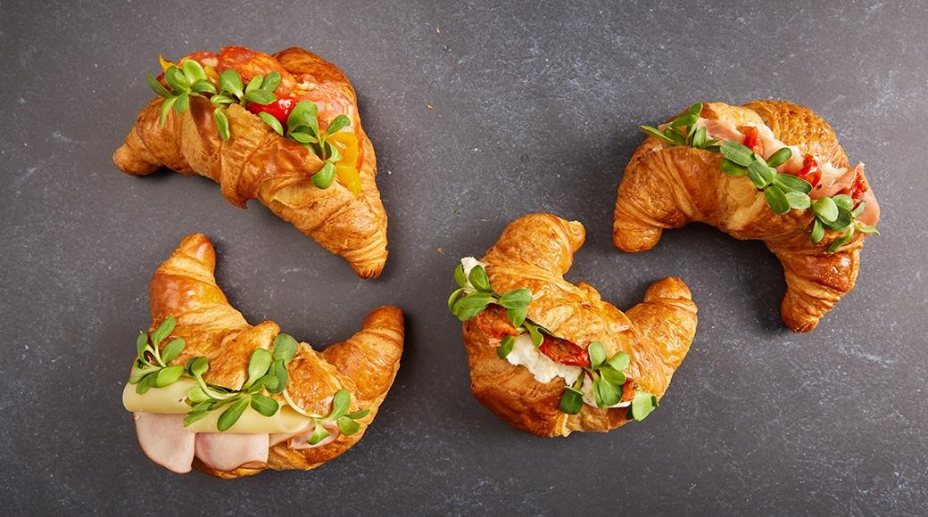 Fyllda croissanter