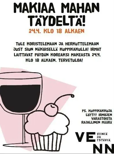 Tervetuloa herkuttelemaan VENNiin