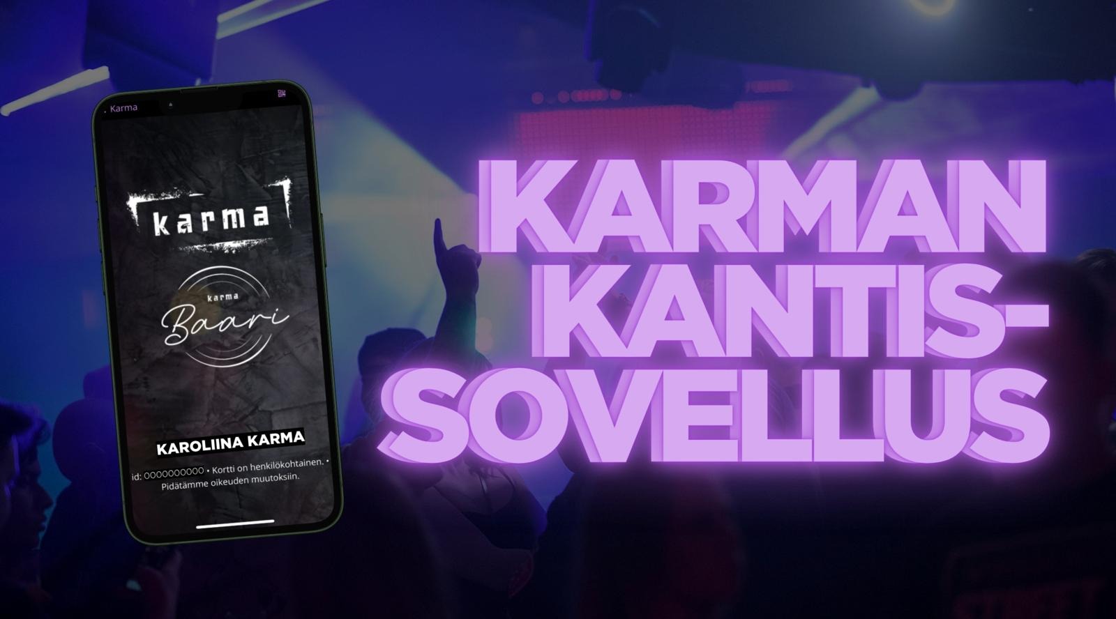 Karman kantissovellus