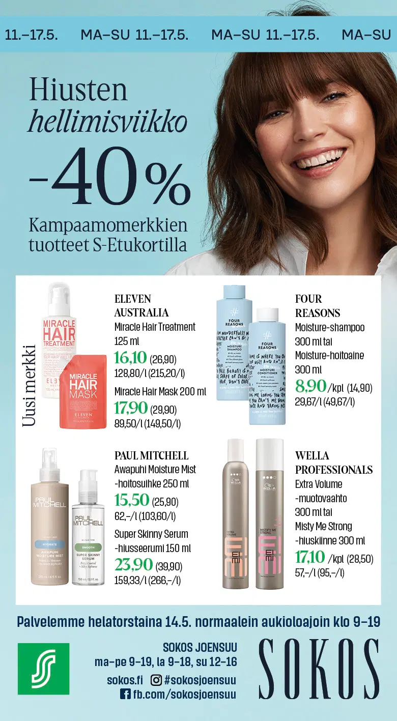 Sokos caimpaign ad 11.5. 2026