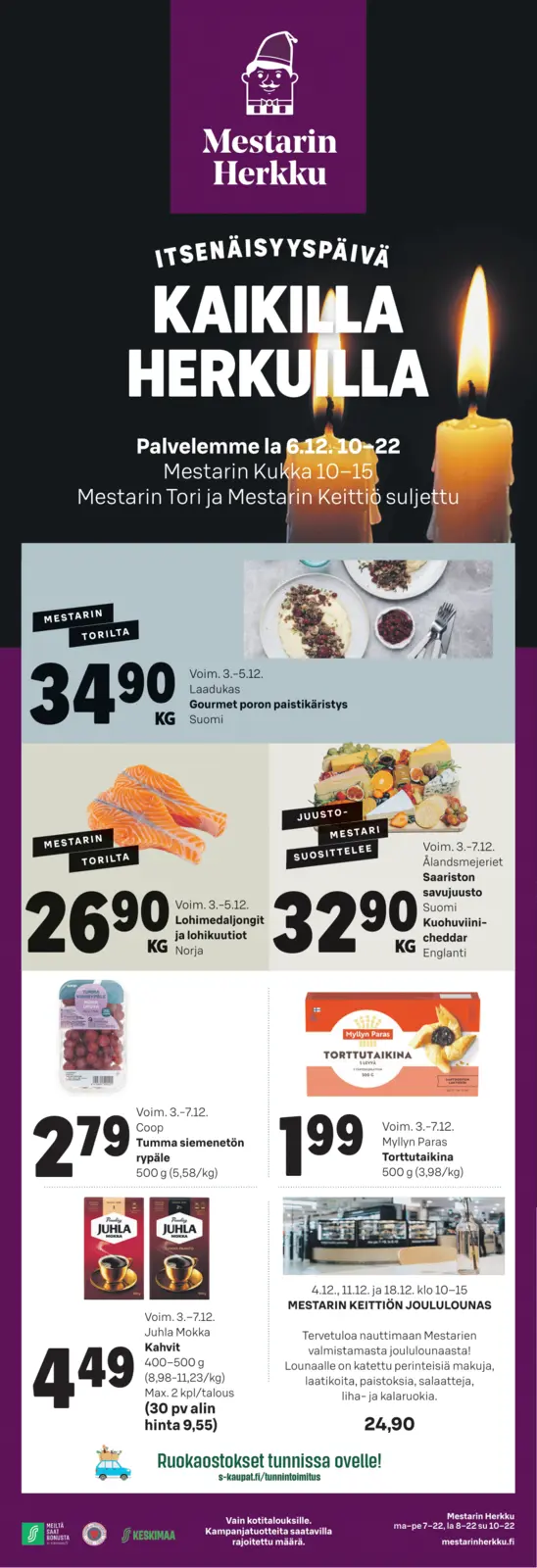 Mestarin Herkun tämän viikon edut