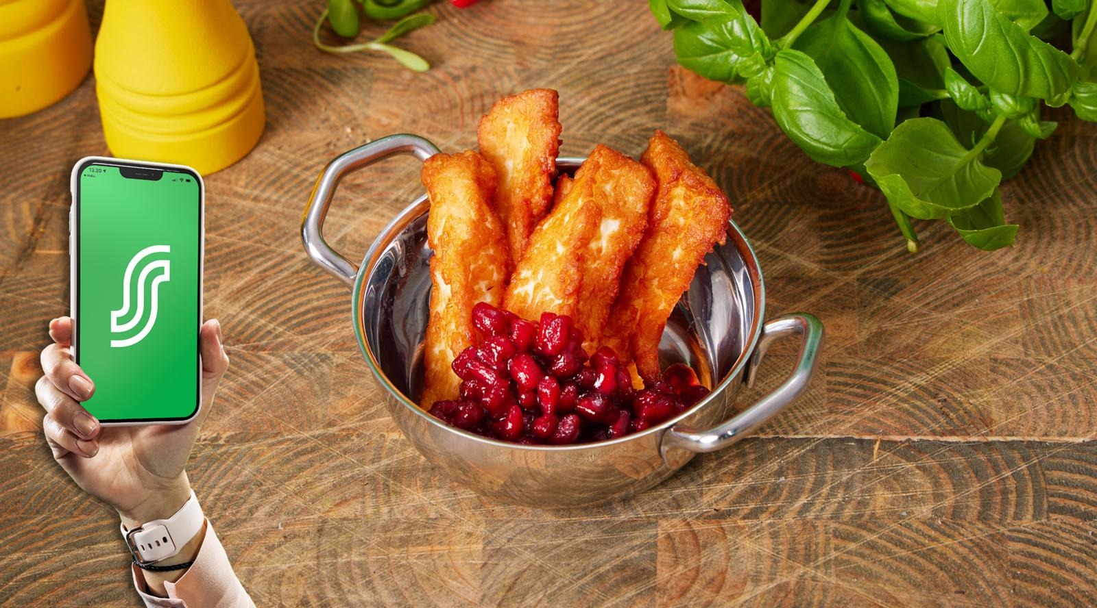 Halloumi fries