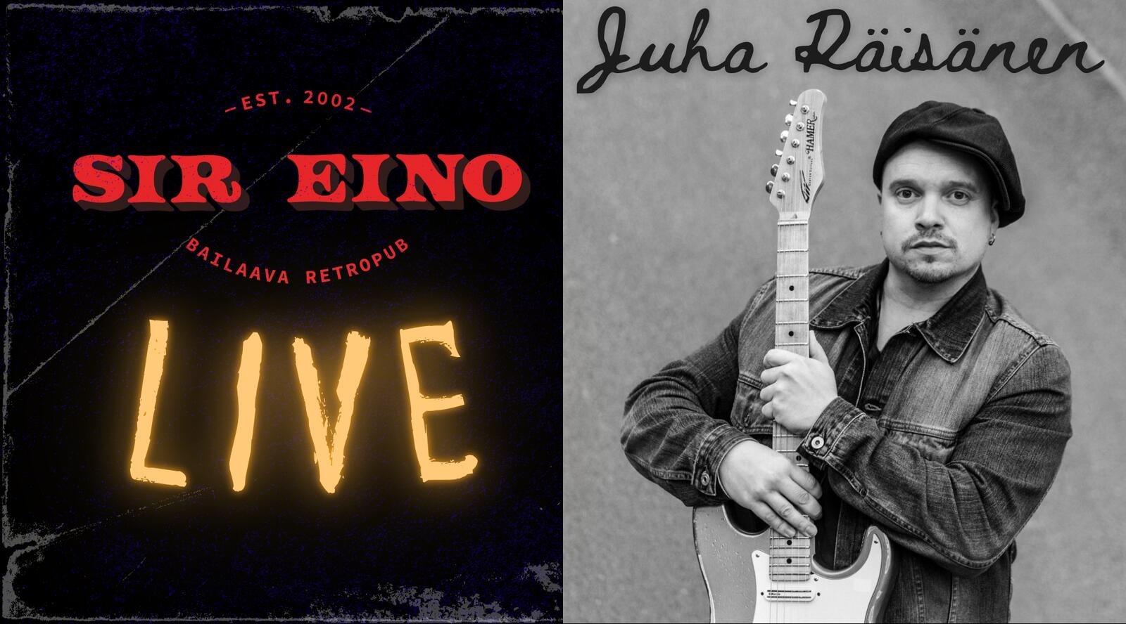 Sir Eino Live: Juha Räisänen 19:30