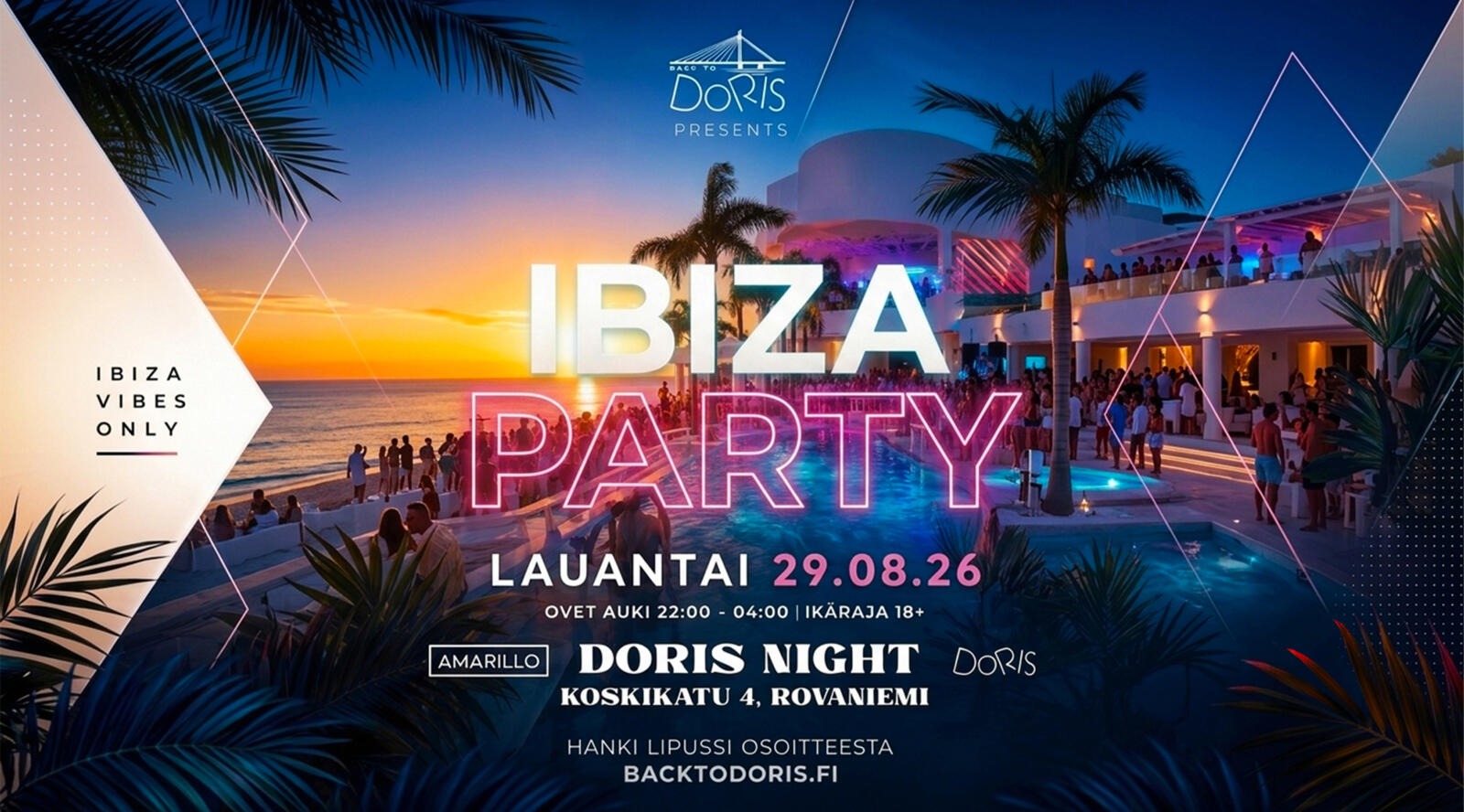 Ibiza party Doriksessa