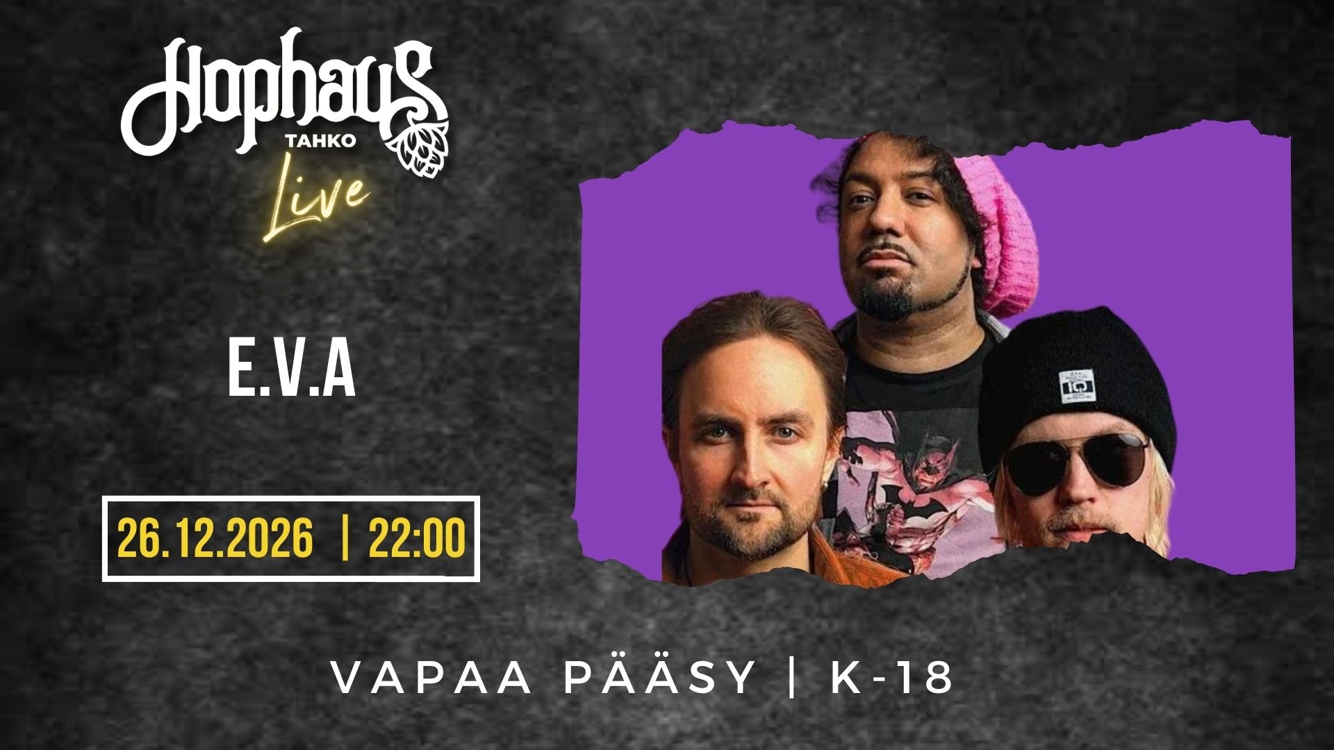 HOPHAUS LIVE: E.V.A