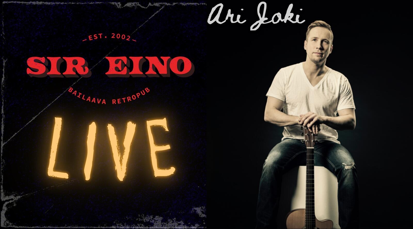 Sir Eino Live: Ari Joki 19:30