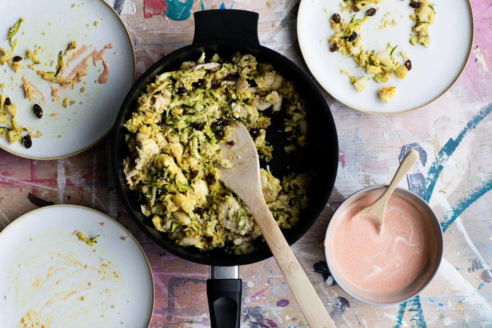 Broileri-kesäkurpitsakuskus