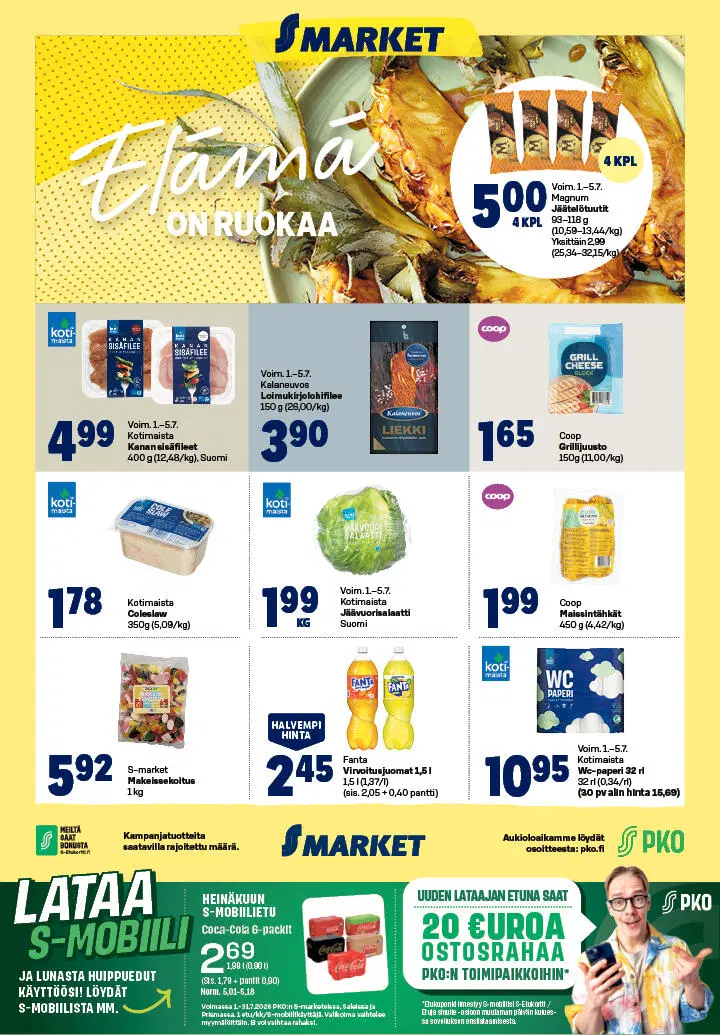 S-market viikkoilmoitus vko 27 2026