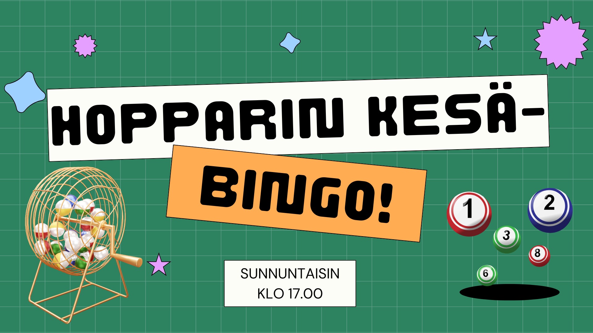 HOPPARIN KESÄBINGO