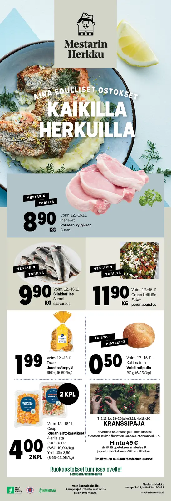 Mestarin Herkun tämän viikon edut