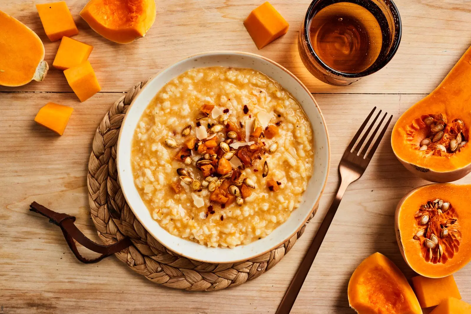 Kurpitsarisotto