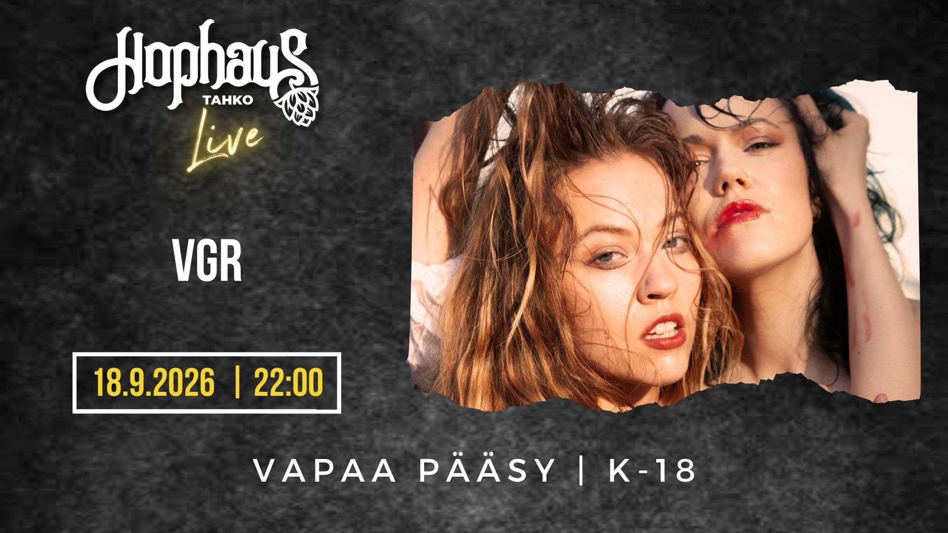 HOPHAUS LIVE: VGR