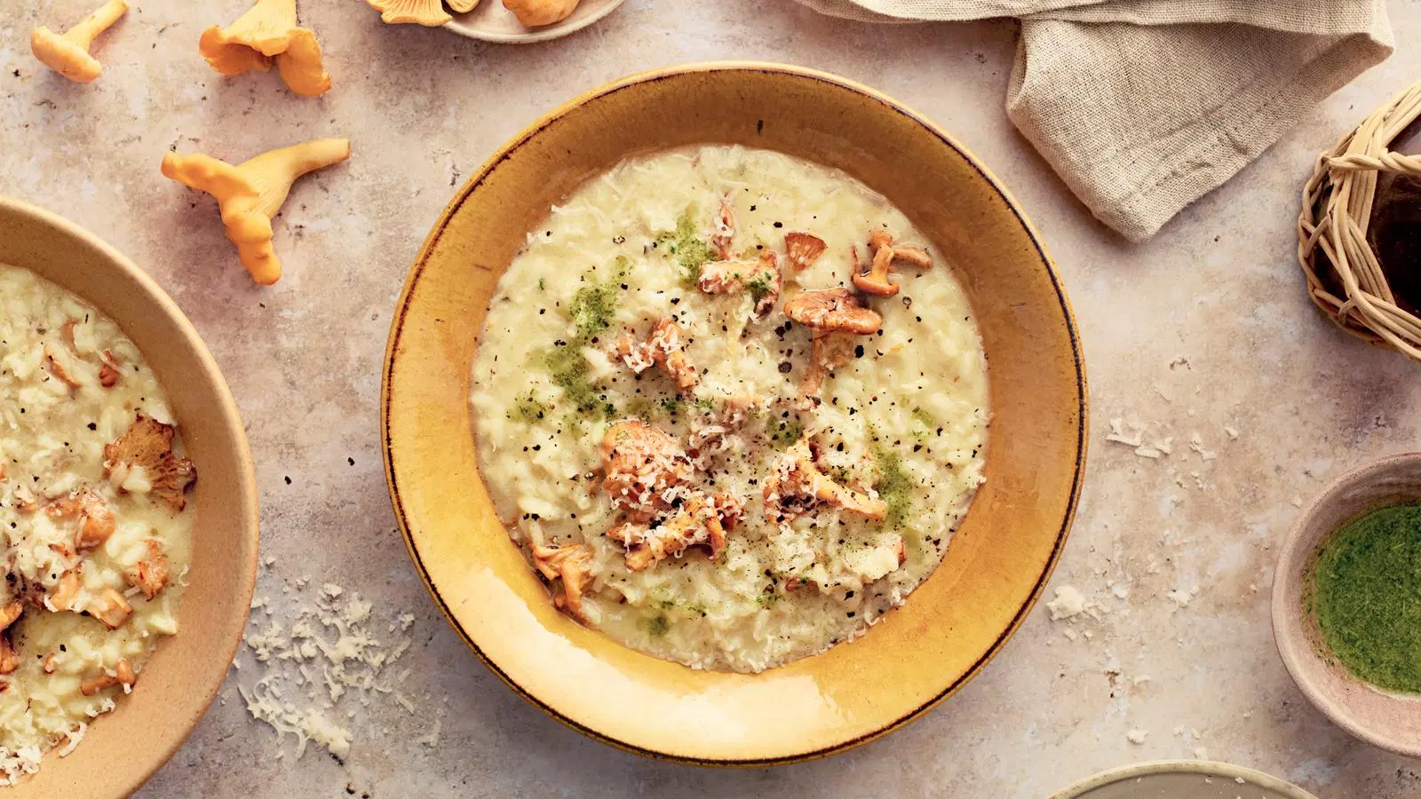 Kantarellirisotto