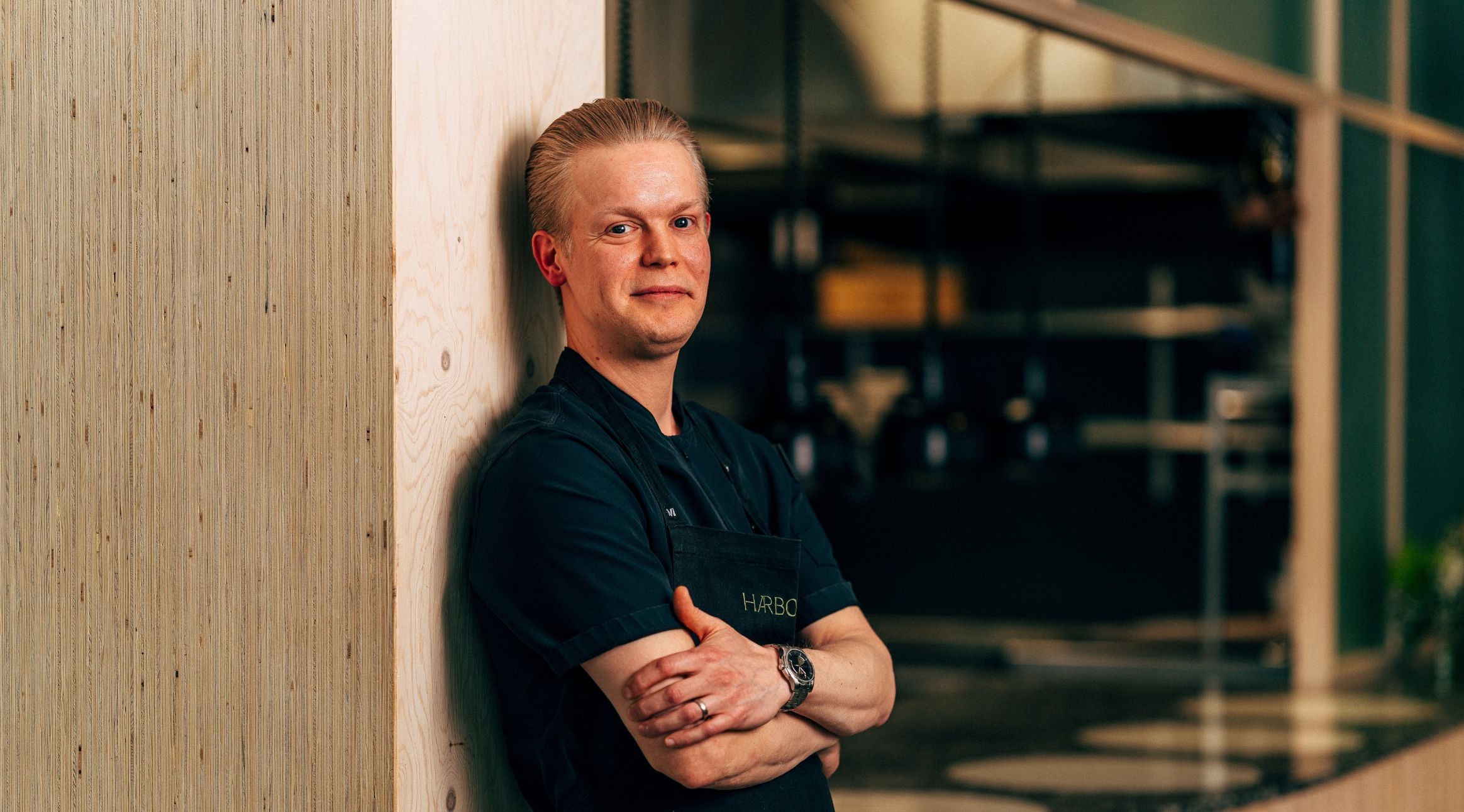 Solo Sokos Hotel Pier 4 -hotellin keittiöpäällikkö Viljami Broas.