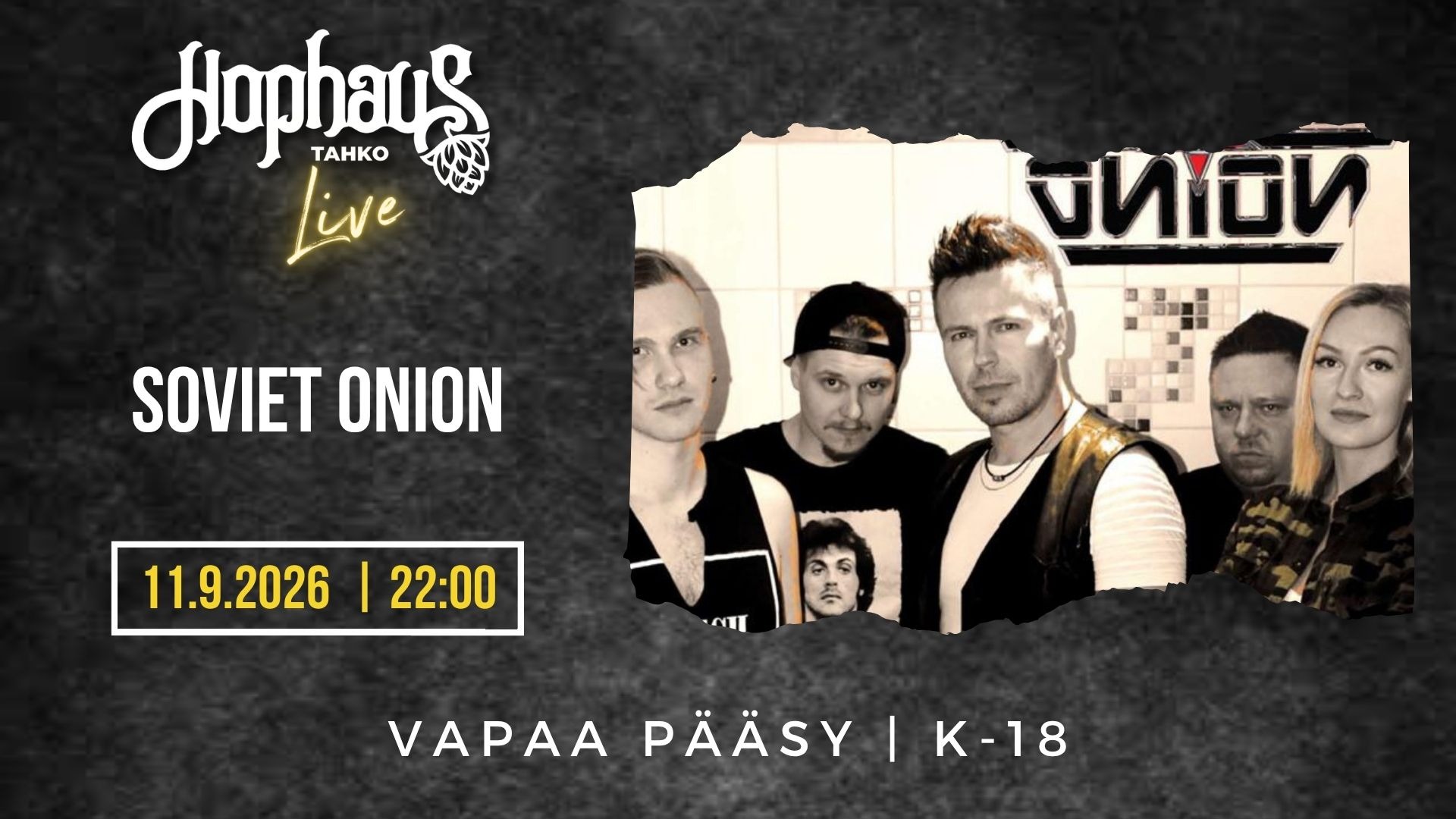 HOPHAUS LIVE: SOVIET ONION