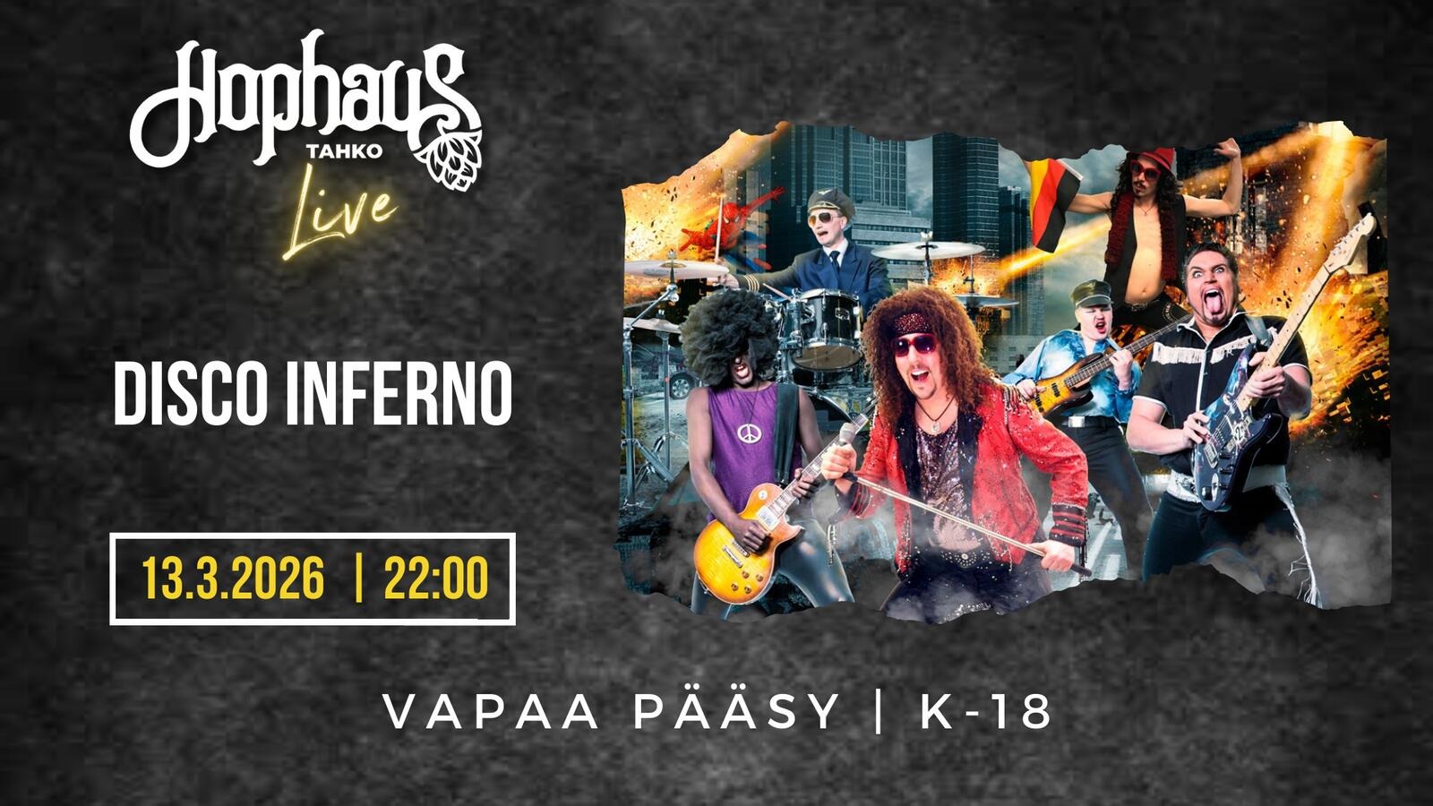 Hophaus Live: Disco Inferno