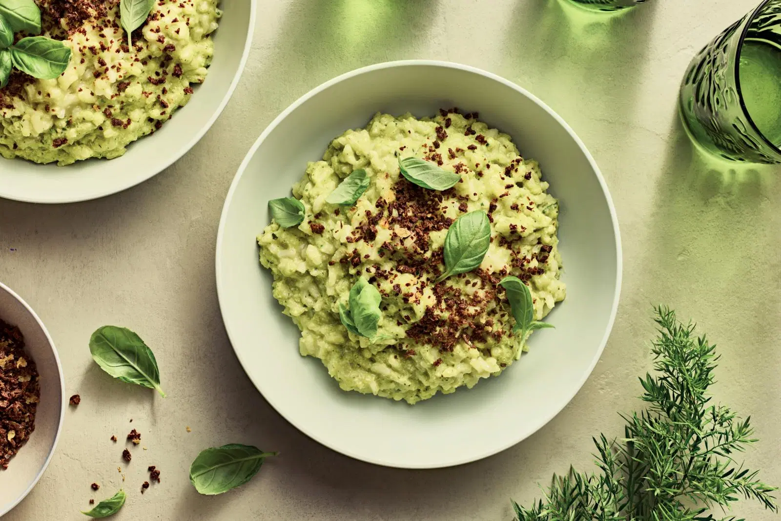 Vihreä risotto