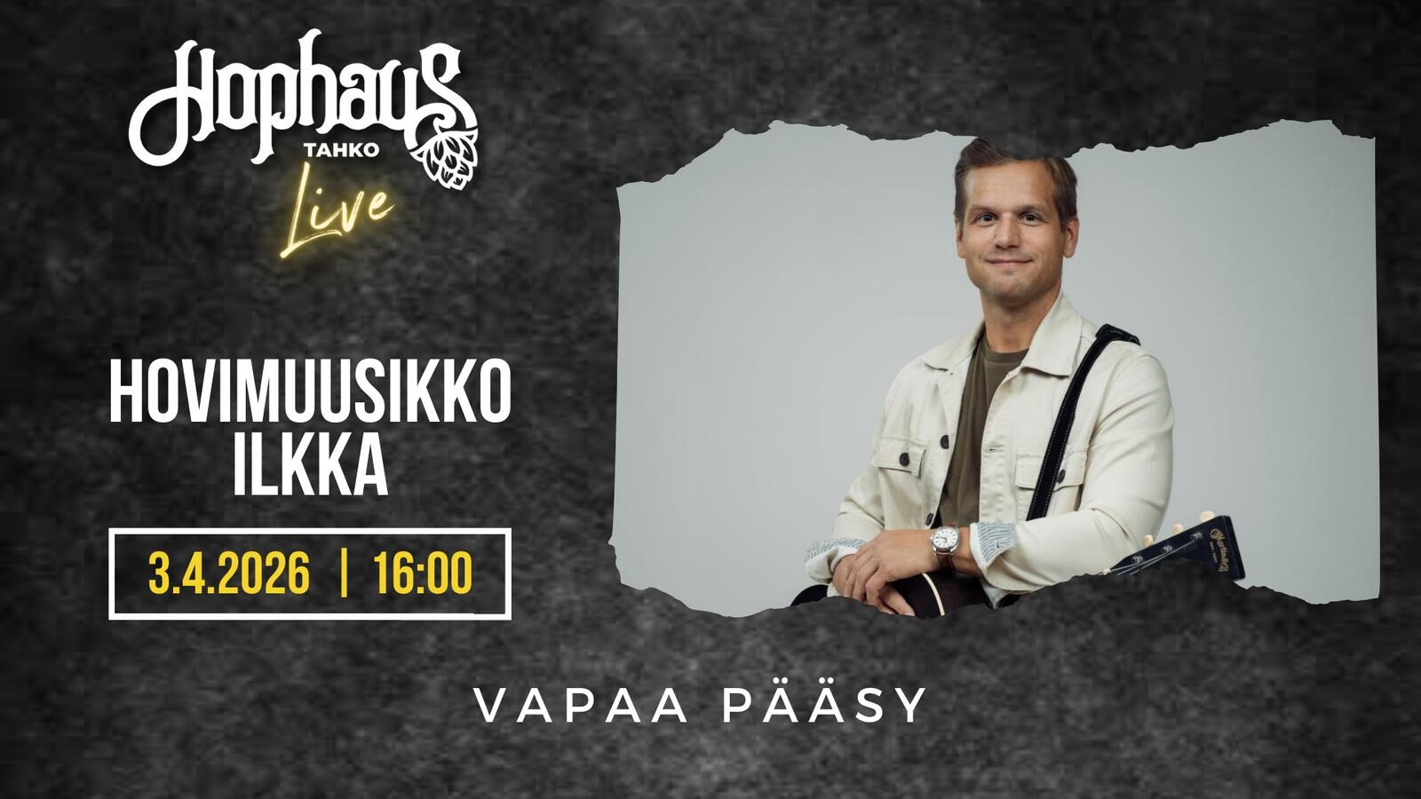 Hophaus Live: Hovimuusikko Ilkka