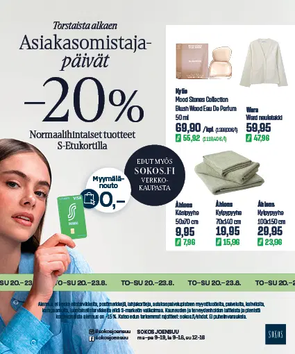Sokos caimpaign ad 11.5. 2026