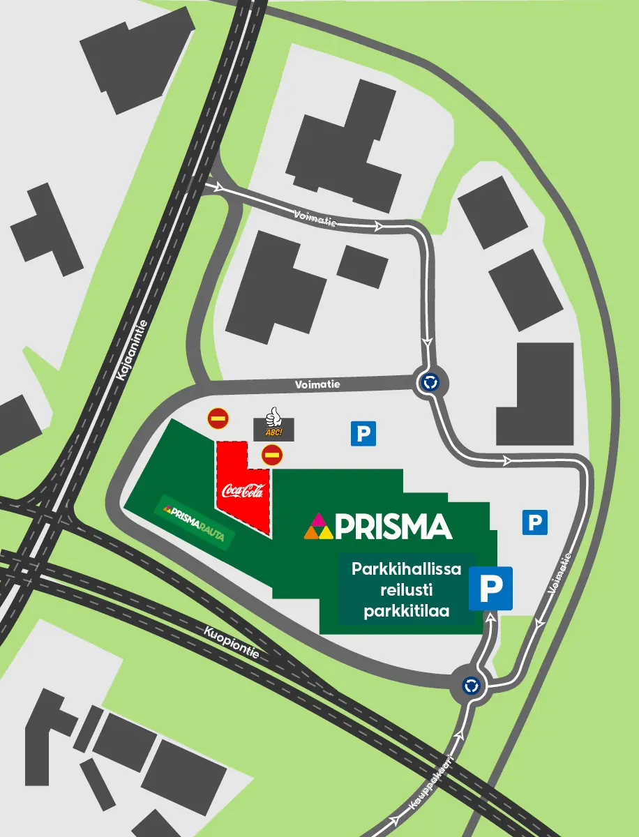 Coca Cola rekka Joensuussa ajo-ohjeet