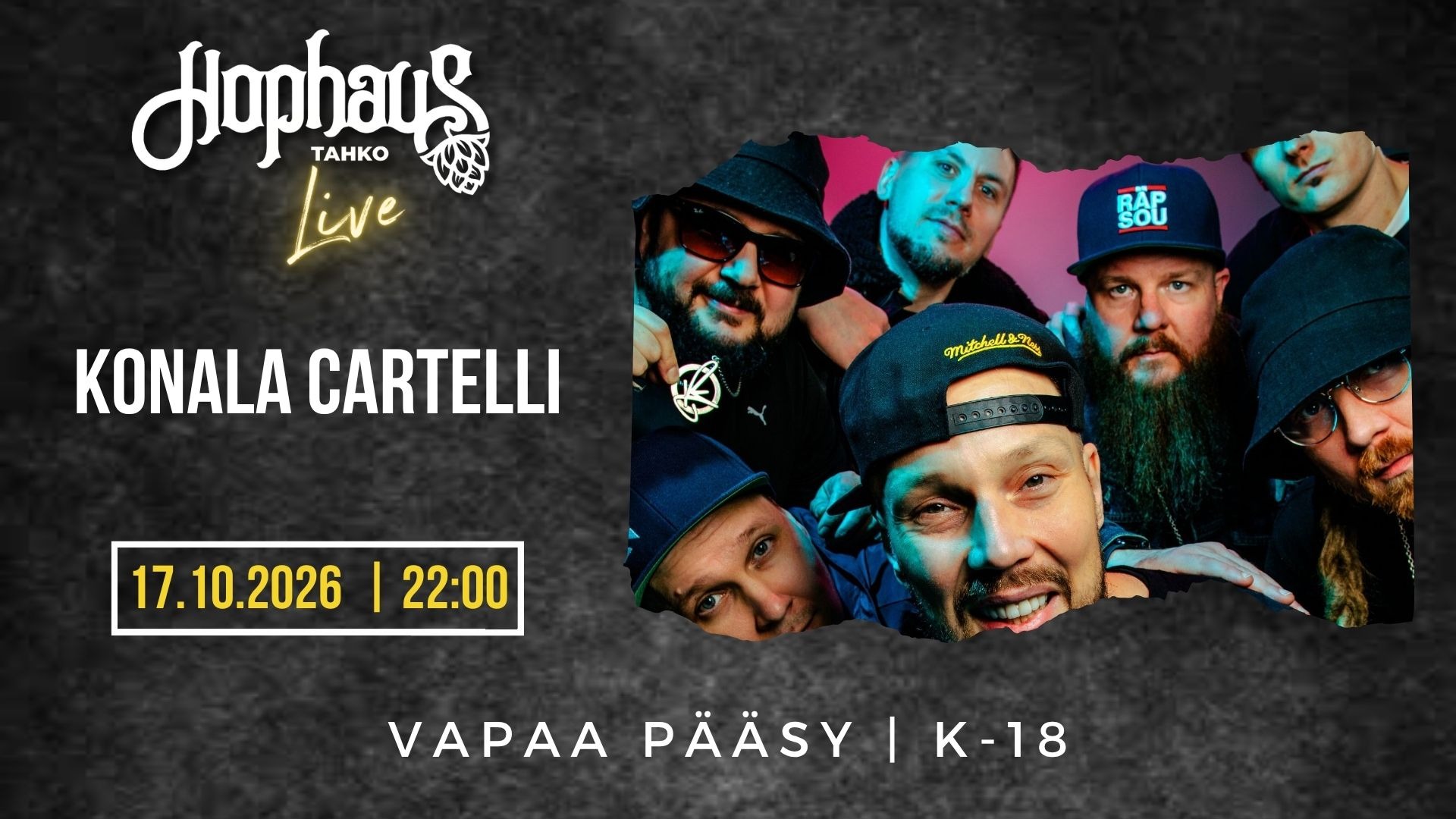 HOPHAUS LIVE: KONALA CARTELLI