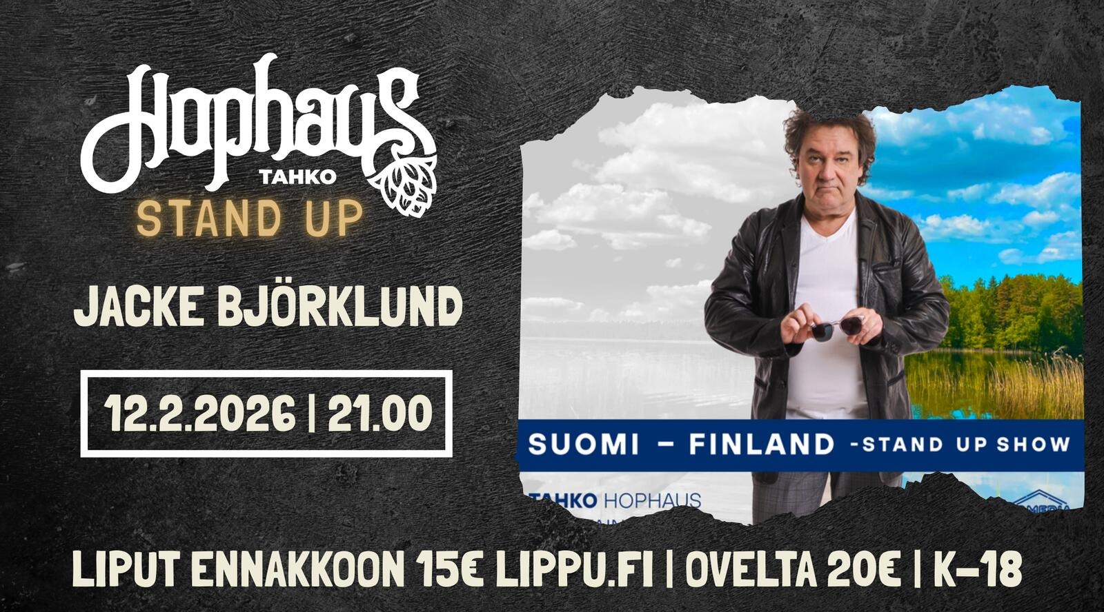 HOPHAUS STAND UP: JACKE BJÖRKLUND