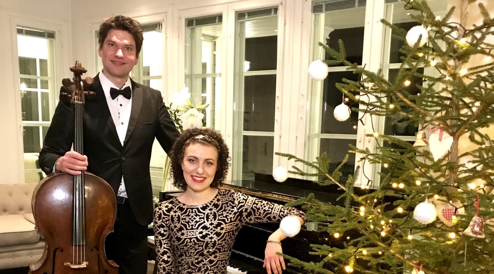 Jussi Makkonen ja Nazig Azezian joulukonsertti