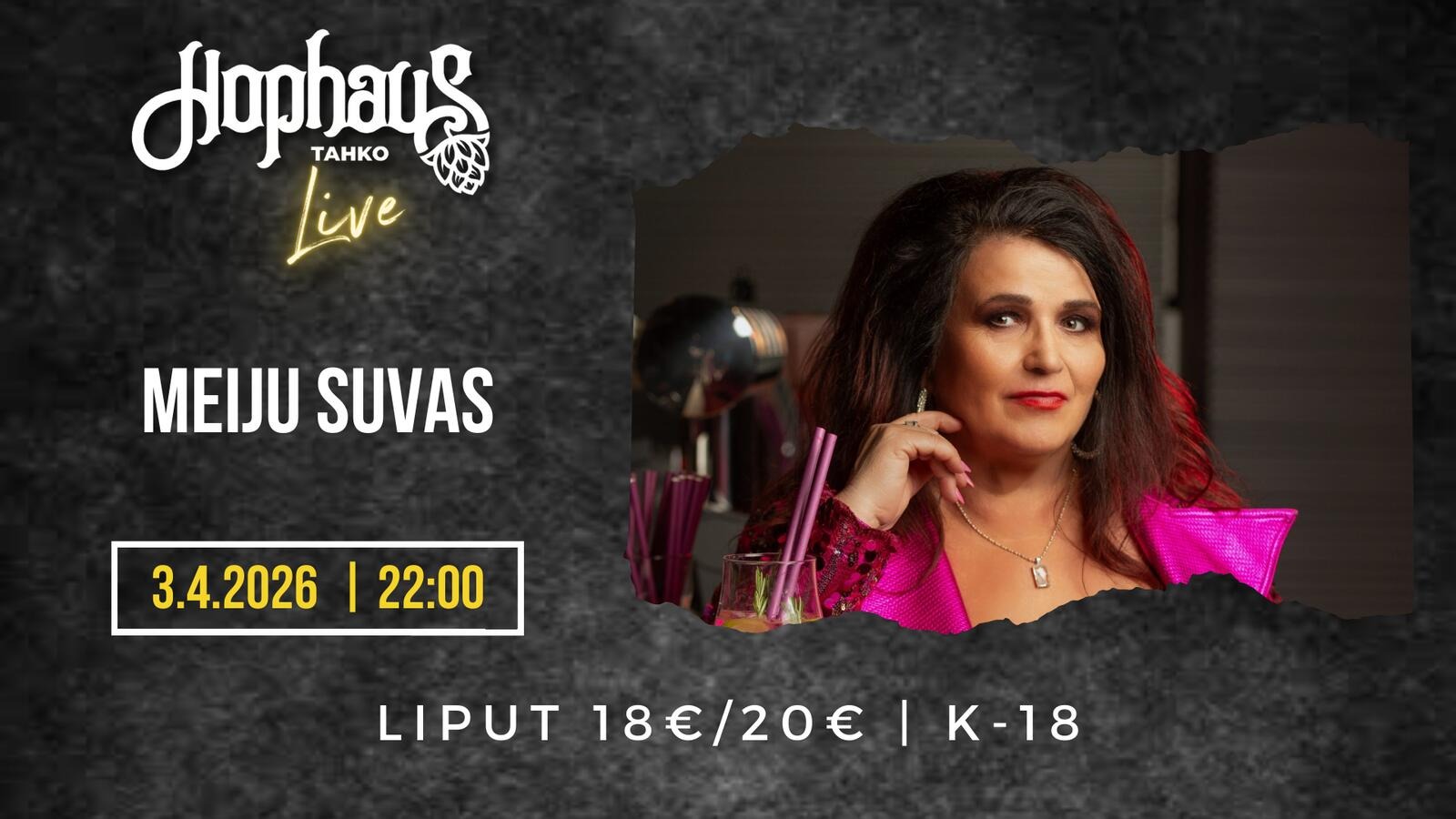 HOPHAUS LIVE: MEIJU SUVAS