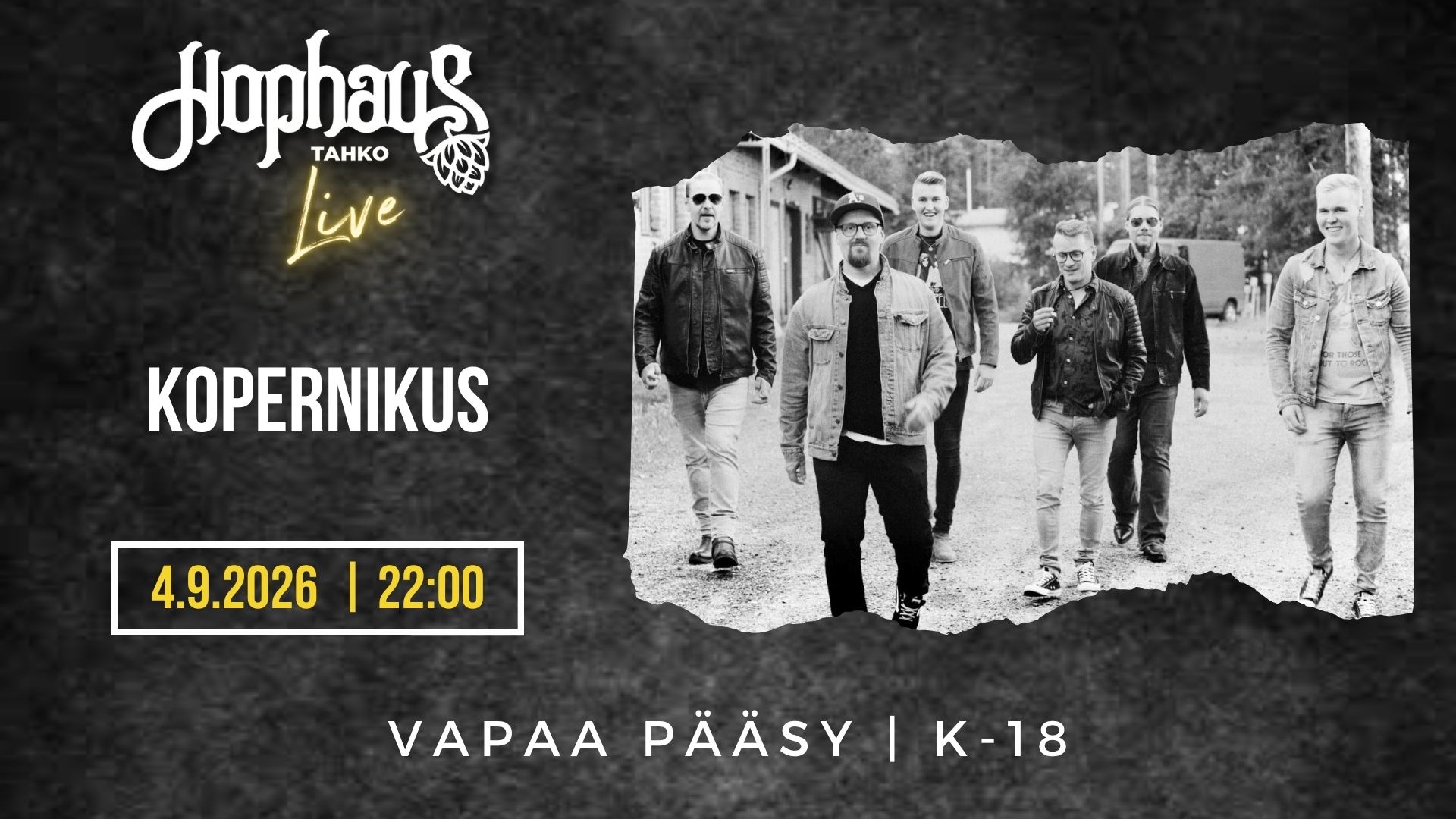 HOPHAUS LIVE: KOPERNIKUS