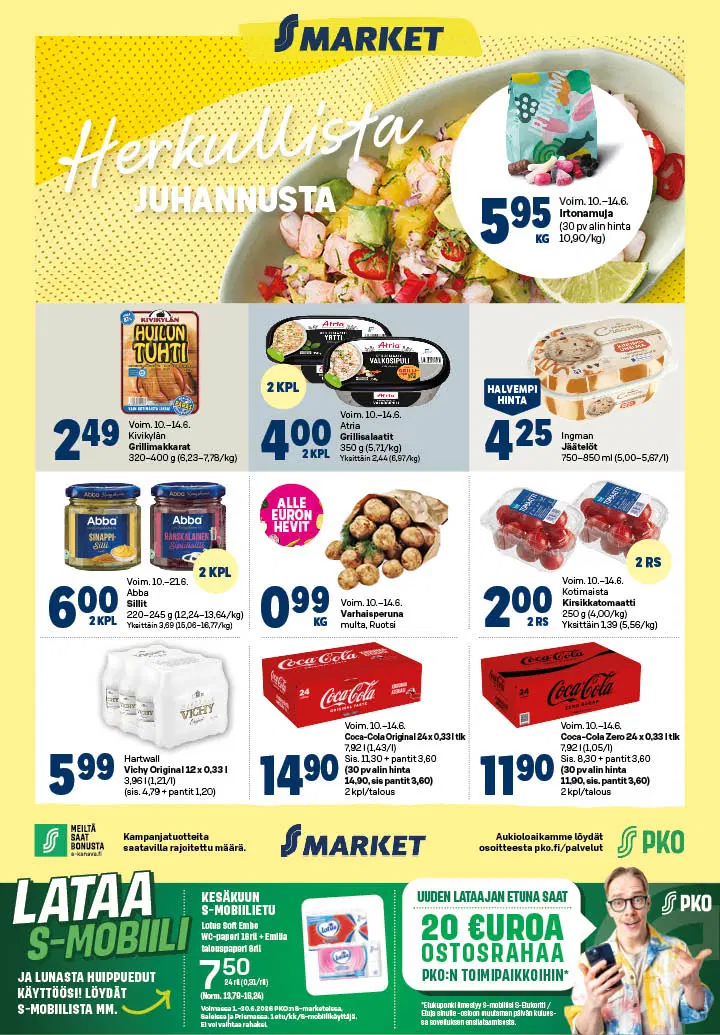 S-market viikkoilmoitus viikko 24 2026
