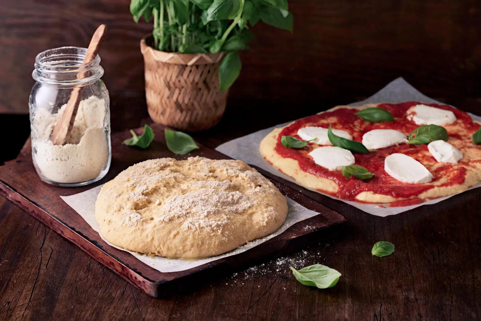Helppo gluteeniton pizzataikina