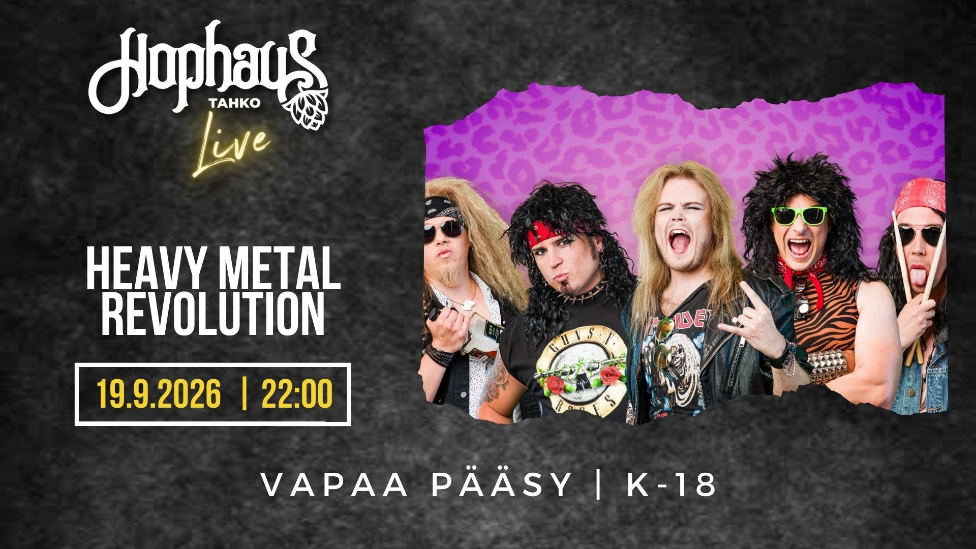 HOPHAUS LIVE: HEAVY METAL REVOLUTION