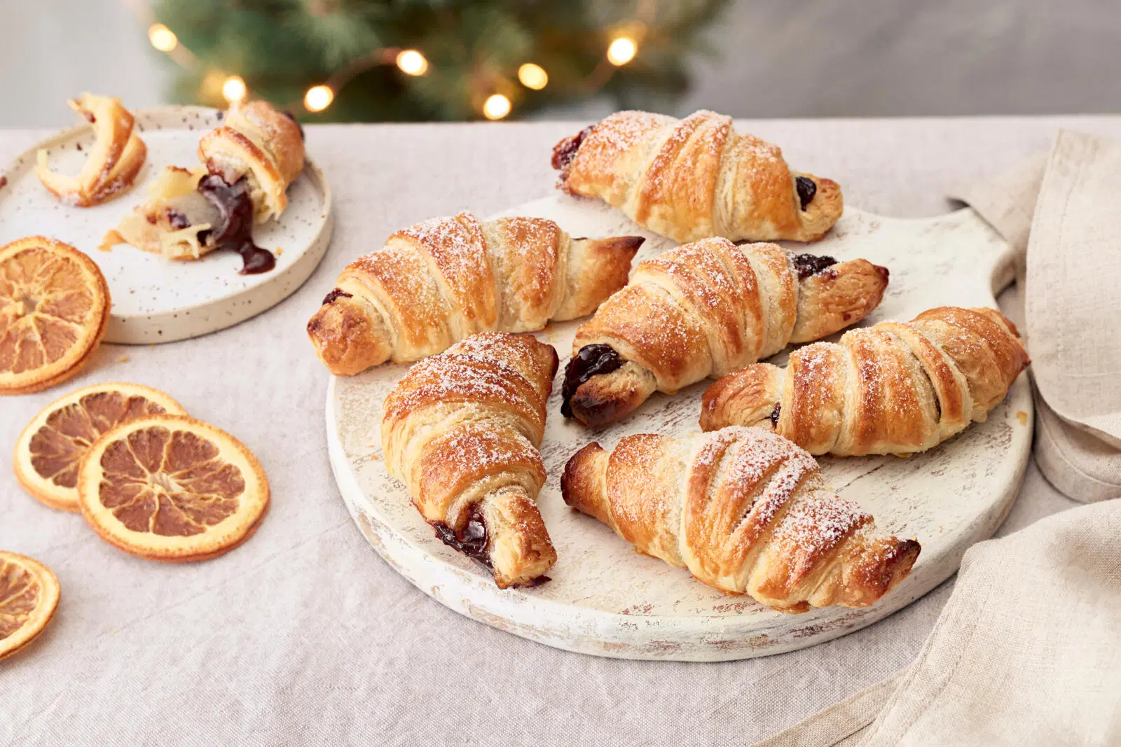 Joulutorttu-croissantit