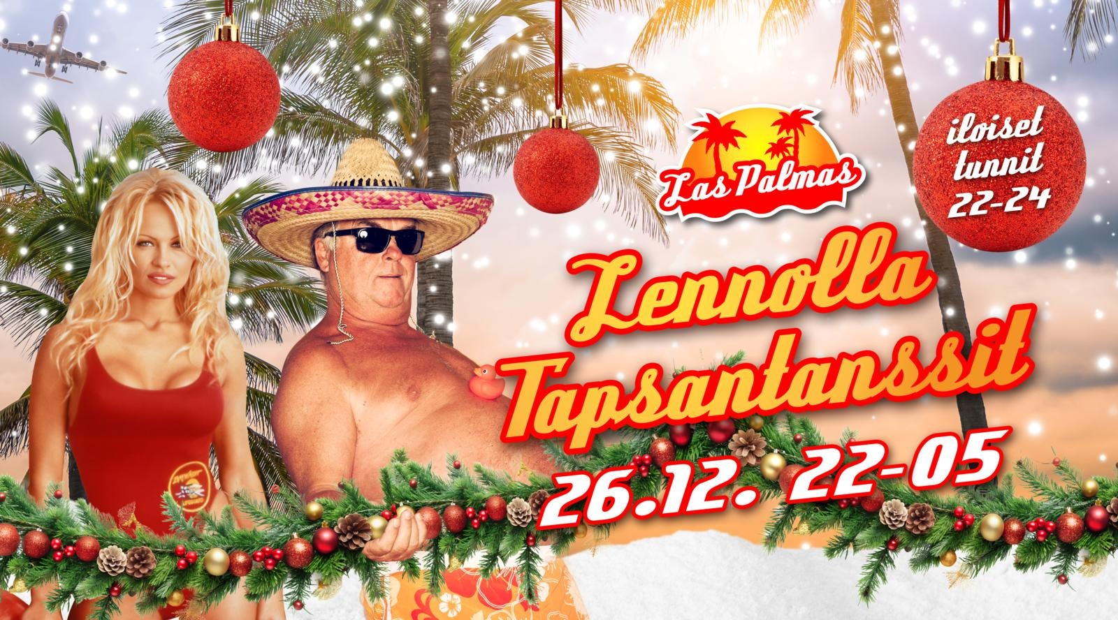 Tapsantanssit Las Palmas Kouvolassa 26.12.