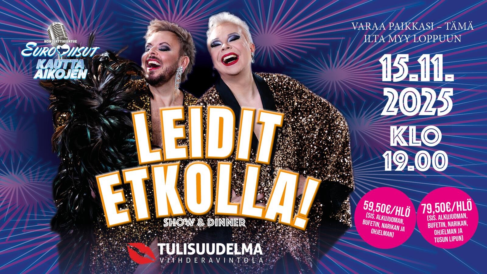 Leidit etkolla! Euroviisut kautta aikojen-konsertti
