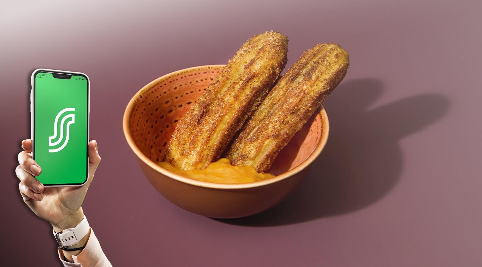 Churros & Chocolate etuhintaan Amarillossa elokuussa kuukauden S-mobiilietukupongilla.