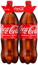 2-Pack Coca-Cola Original Taste Virvoitusjuoma Muovipullo 1,5 L